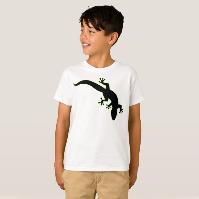 Camiseta Esquema verde de GECKO (Anverso completo)