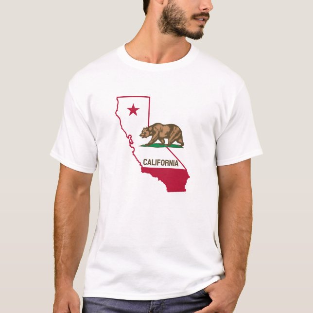 Camiseta Esquema y marca de California (Anverso)