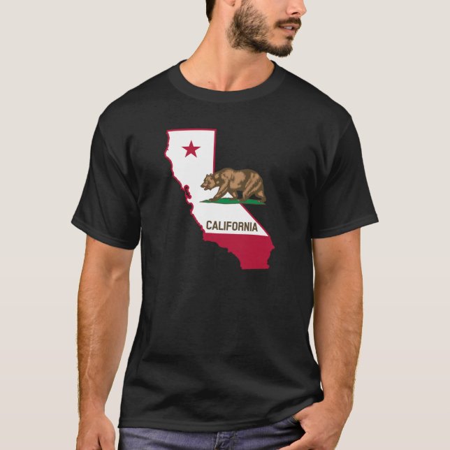 Camiseta Esquema y marca de California (Anverso)