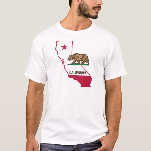 Camiseta Esquema y marca de California (Anverso)
