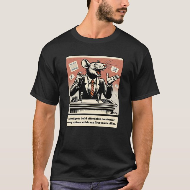 Camiseta Esquemas de las velas: El político racista que se  (Anverso)