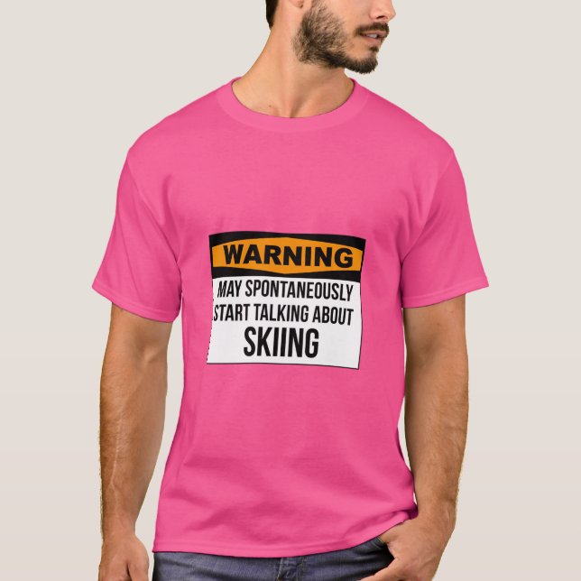 Camiseta Esquí (Anverso)