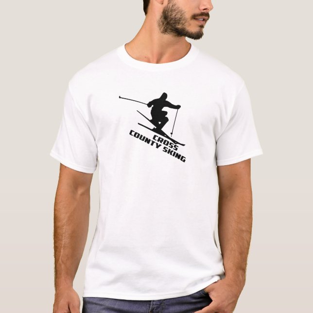 Camiseta Esquí a través del campo (Anverso)