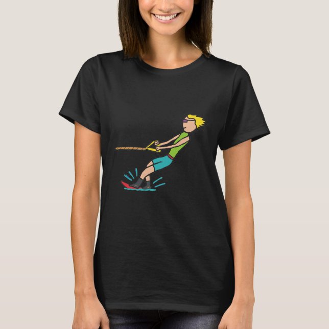 Camiseta Esquí acuático (Anverso)