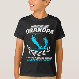 Camiseta Esquí acuático abuelo hombres deportes extremos cu