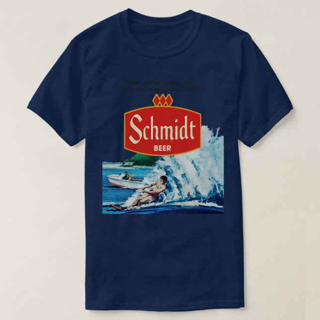 Camiseta Esquí acuático de Schmidt Beer (Diseño del anverso)