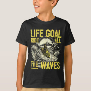 Camiseta Esquí acuático en moto de agua piloto y meta de vi