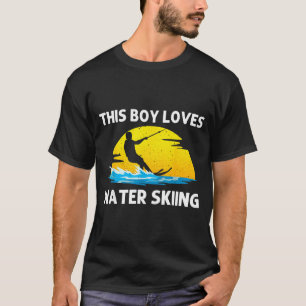 Camiseta Esquí acuático genial para niños y niñas deportes 