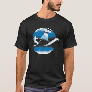 Camiseta Esquí acuático, Loch Ness y nave espacial de