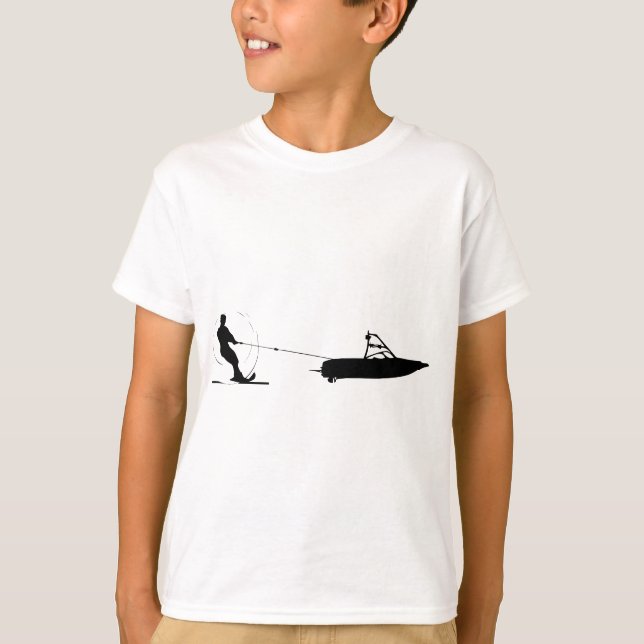 Camiseta Esquí Acuático - Regalo De Esquí Acuático Para Los (Anverso)