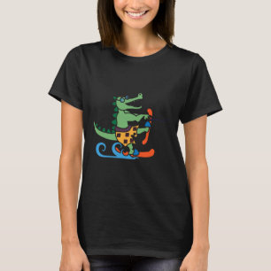 Camiseta Esquí acuático Reptile de Crocodile Lover
