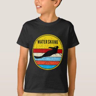 Camiseta Esquí acuático retro esquí acuático deportes acuát
