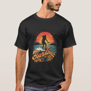 Camiseta Esquí acuático sobre tabla Esquiador acuático sobr