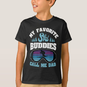 Camiseta Esquí Alpine Ski Ski Dad Skier Snowboard Fath