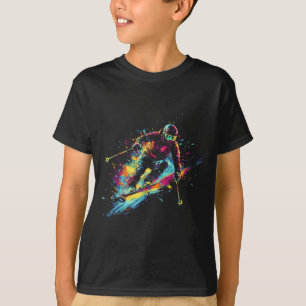 Camiseta Esquí alpino de deportes de invierno Pintura Salpi