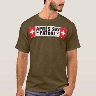 Camiseta Esquí Apres Patrulla Esquiar Deportes De Invierno