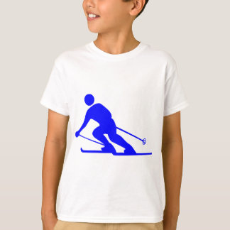 Camiseta Esquí - Azul
