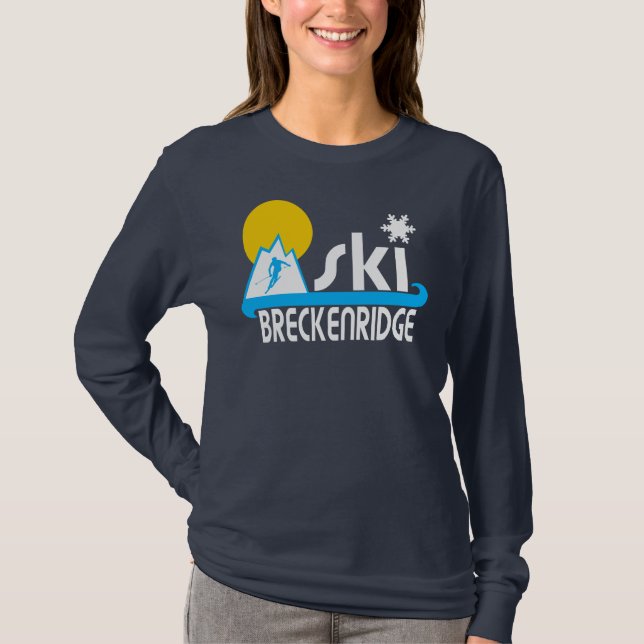 Camiseta Esquí Breckenridge (Anverso)