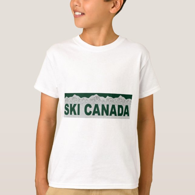 Camiseta Esquí Canadá (Anverso)