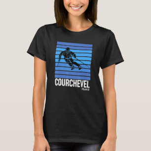 Camiseta Esquí Courchevel Francia Deportes de Invierno Vint