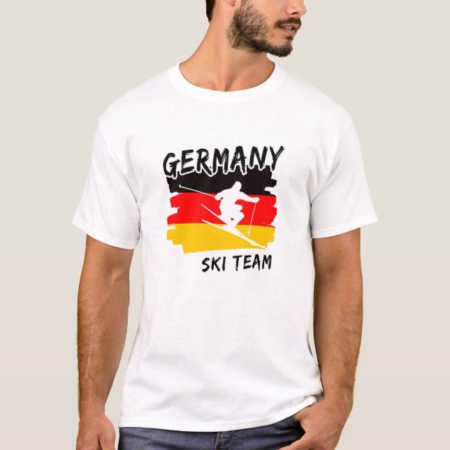 Camiseta Esquí de Alemania (Anverso)