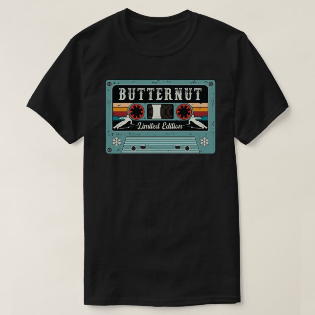Camiseta Esquí de Butternut retro (Diseño del anverso)