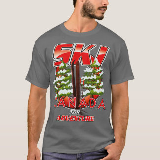 Camiseta Esquí de Canadá para aventura