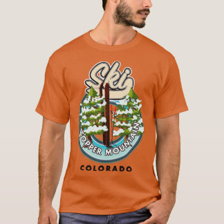 Camiseta Esquí de Copper Mountain Colorado