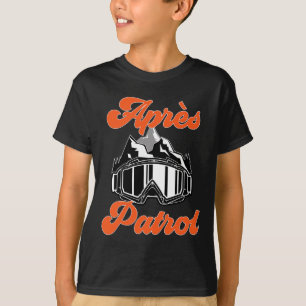 Camiseta Esquí de esquiar en snowboard Goggles Après Patrol