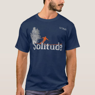 Camiseta Esquí de estilo de los años 80 Solitude Utah