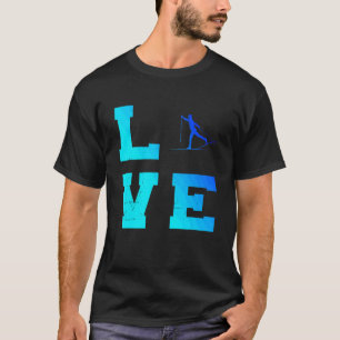Camiseta Esquí de fondo de esquí de fondo clásico