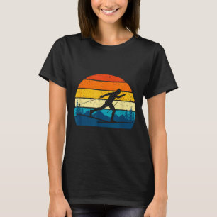 Camiseta Esquí de fondo retro vintage - deportes de inviern