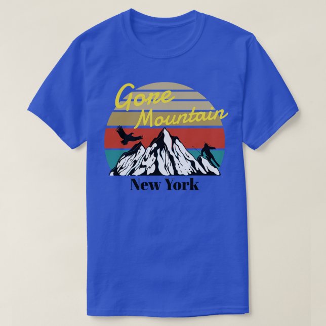 Camiseta Esquí de Gore Mountain Nueva York (Diseño del anverso)
