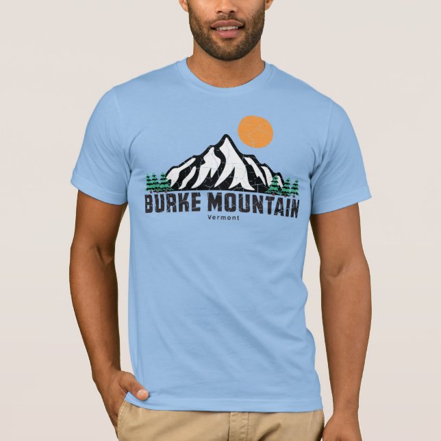 Camiseta Esquí de la montaña Retro Burke (Anverso)