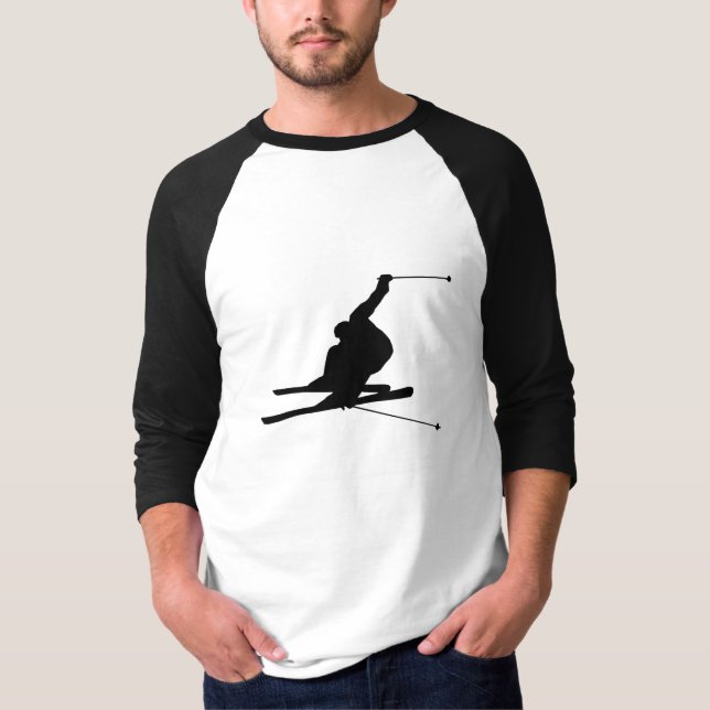 Camiseta Esquí de la nieve (Anverso)