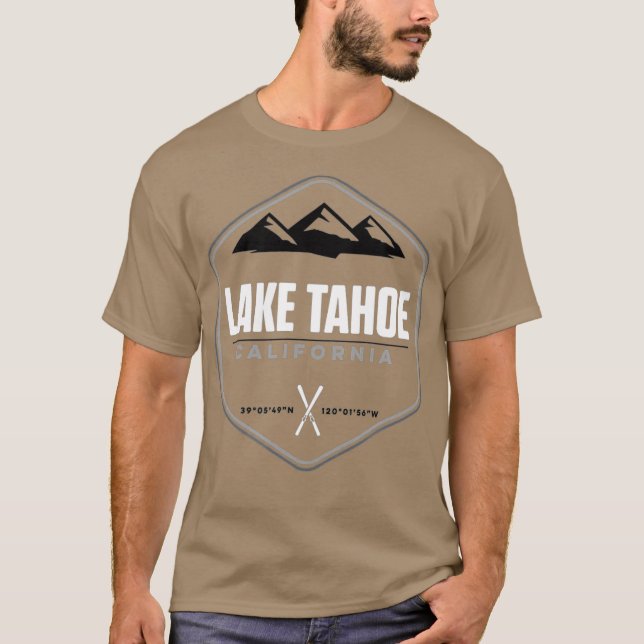 Camiseta Esquí de Lake Tahoe California (Anverso)
