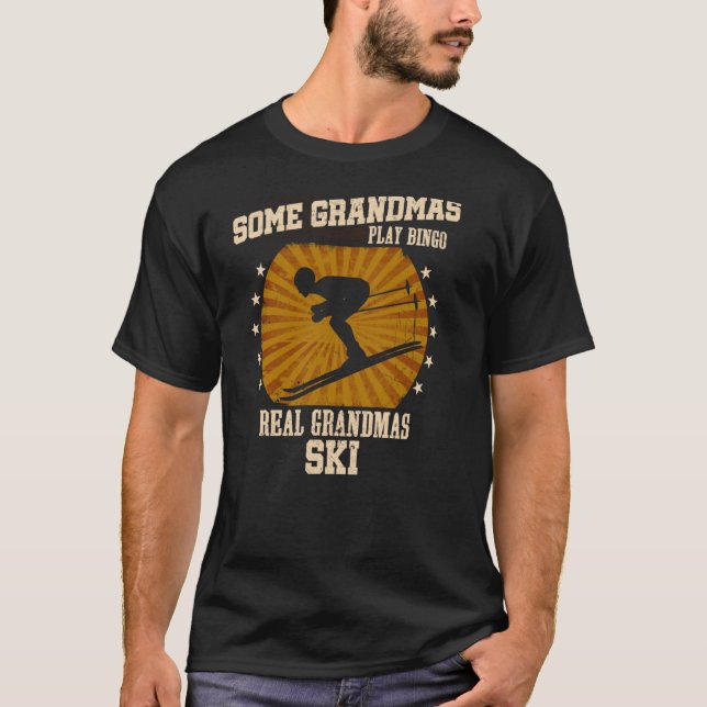 Camiseta Esquí de las Abuelas Reales (Anverso)