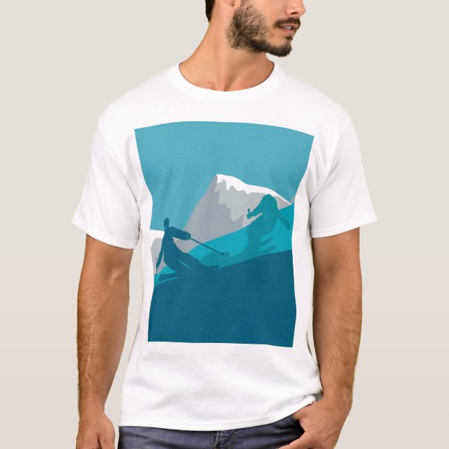 Camiseta Esquí de montaña (Anverso)