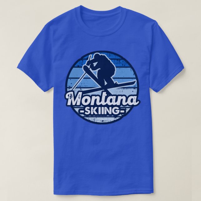 Camiseta Esquí de Montana (Diseño del anverso)