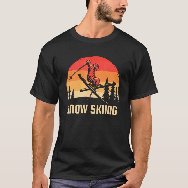 Camiseta Esquí de nieve (Anverso)