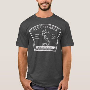 Camiseta Esquí de nieve Alta Utah