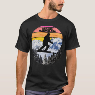 Camiseta Esquí de nieve Arabba Marmolada Campos de esquí It
