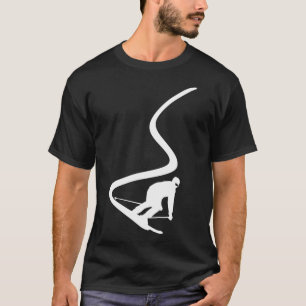 Camiseta Esquí de nieve en la Carreras de esquí montañosa d