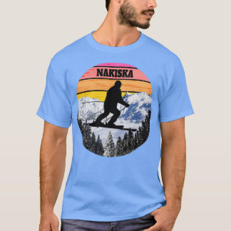 Camiseta Esquí de nieve Nakiska Campos de esquí Canadá