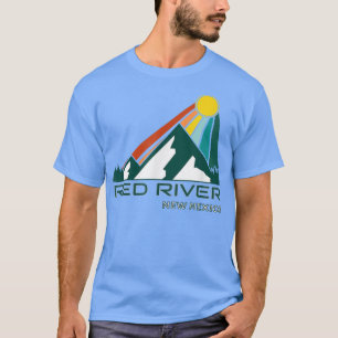 Camiseta Esquí de snowboard Río Rojo Nuevo Meico Park Souve