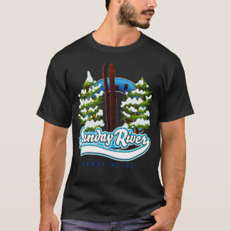 Camiseta esquí de Sunday River Newry Maine