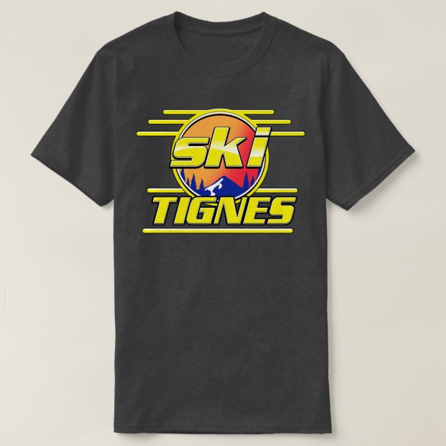 Camiseta Esquí de Tignes (Diseño del anverso)