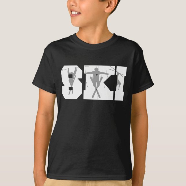 Camiseta Esquí del esquí (Anverso)