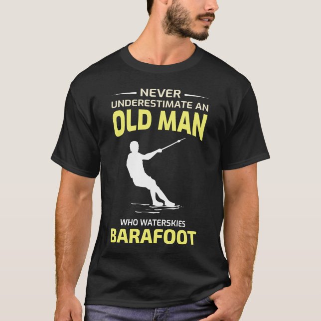 Camiseta Esquí descalzo Deportes náuticos Motobarco (Anverso)