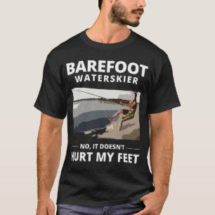Camiseta Esquí descalzo Deportes náuticos Motobarco